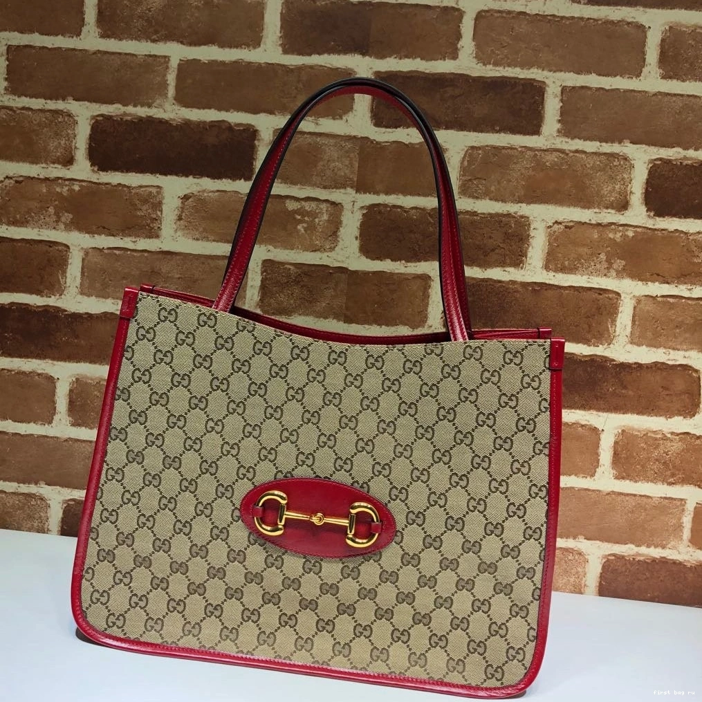 First bag ru 1955 Horsebit GUCCI tote bag 0718